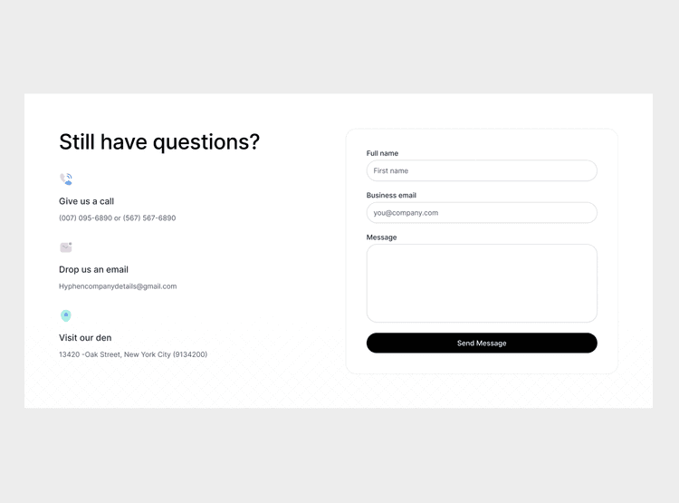 CTA Contact Form  Image